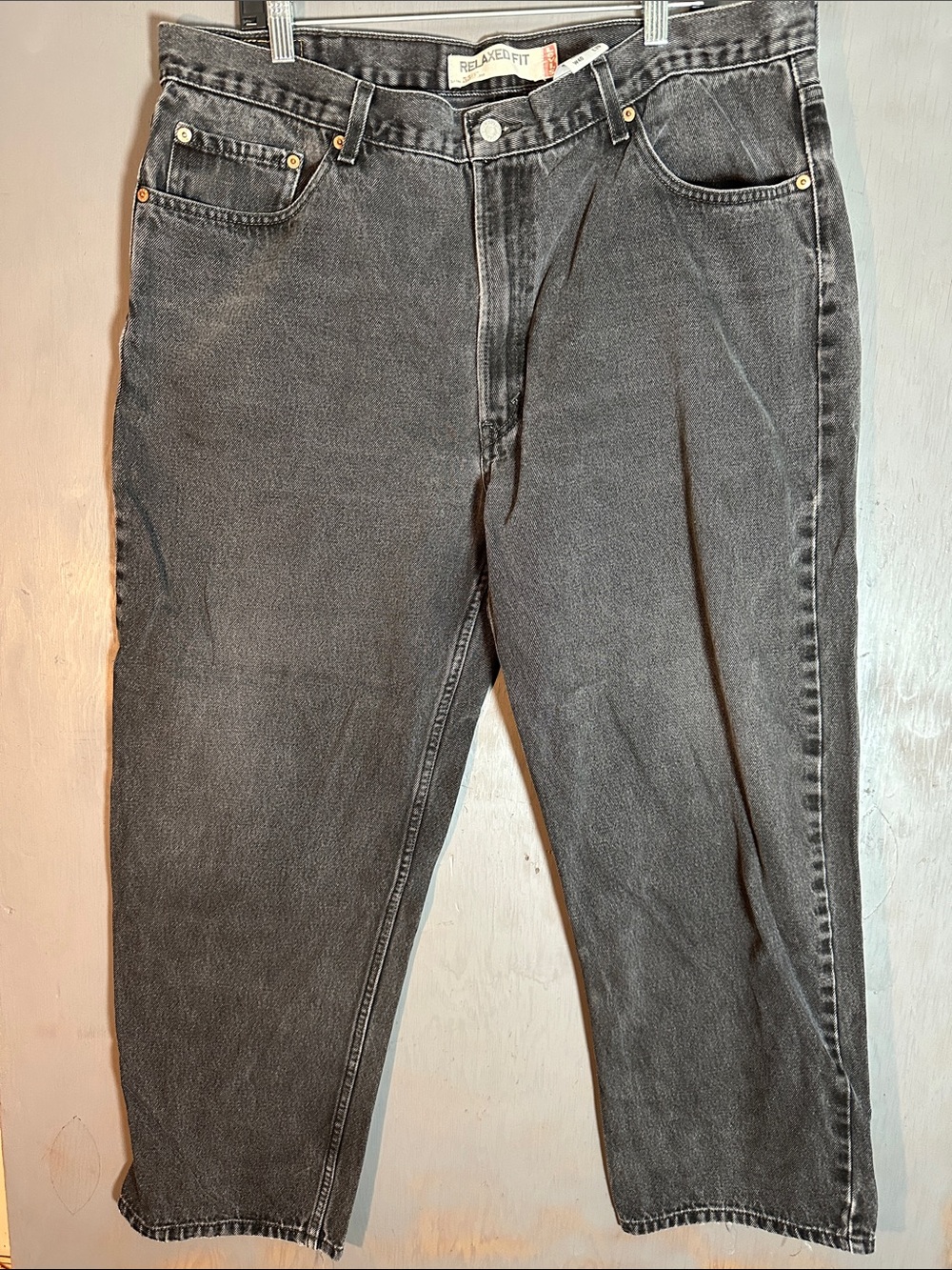 Levi's Relaxed Fit Charcoal Black Jeans
